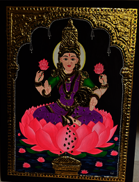 Laxmi Devi Tanjore Art