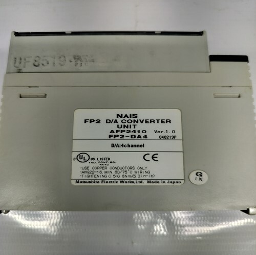 MATSUSHITA ELECTRIC FP2-DA4 OUTPUT MODULE