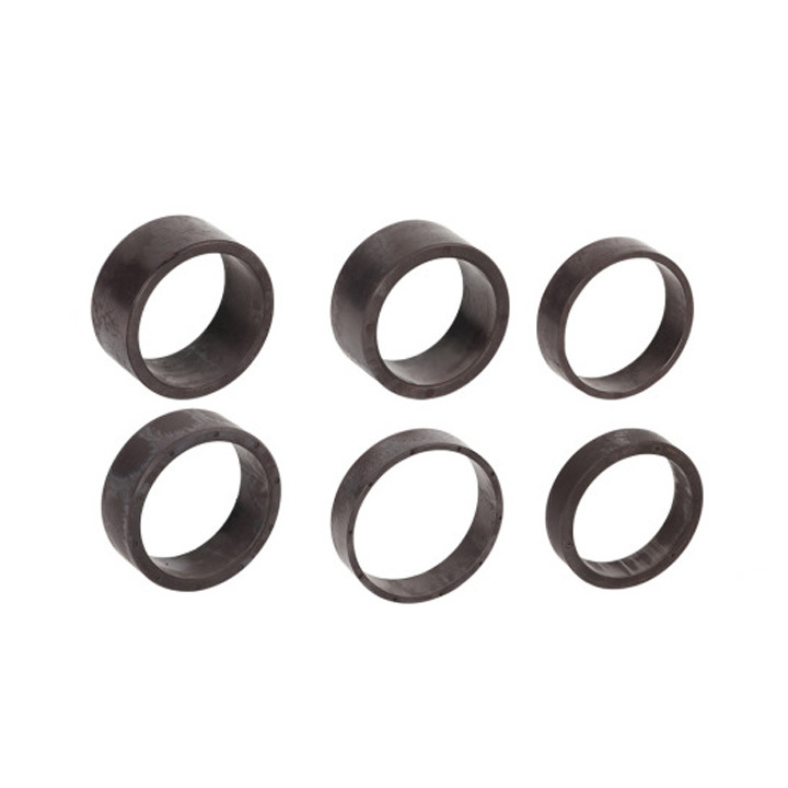 Injection Moulded Magnets DC Fcan Motor Bonded Ferrite Ring Magnet With Inner 10 Poles