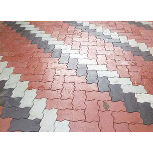 Zigzag Paver Block Dry Density Grade: First Class