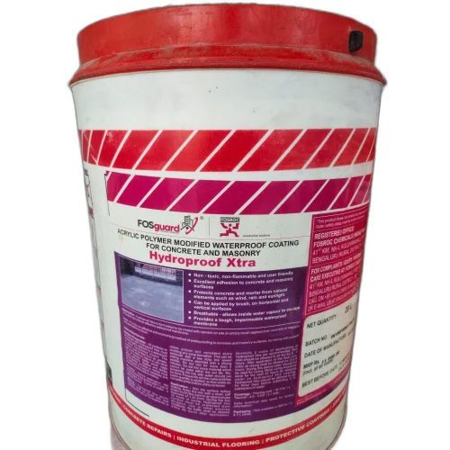 Fosroc Hydroproof Xtra 20L Waterproofing Chemicals - Chemical Form: Liquid