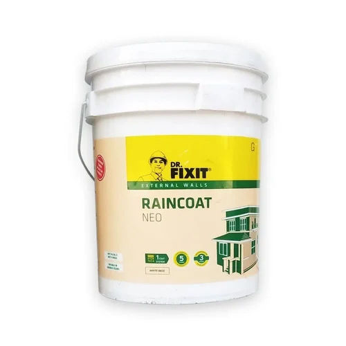 20L Dr Fixit Raincoat Neo Construction Chemicals - Color: White