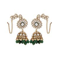 Blossom Bride Mehandi Collection Kundan Semi Bridal Dulhan Set