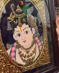 KRISHNA TANJORE ART