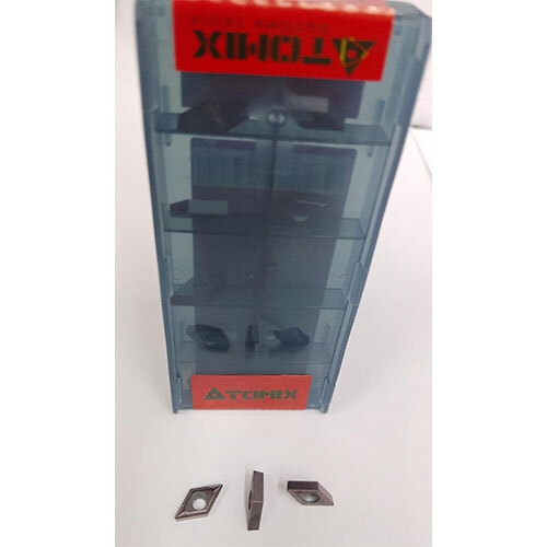 DCMT070204-SL1 - Metal Turning Insert, Industrial Usage - Polished Surface, Available Sizes, Silver Color