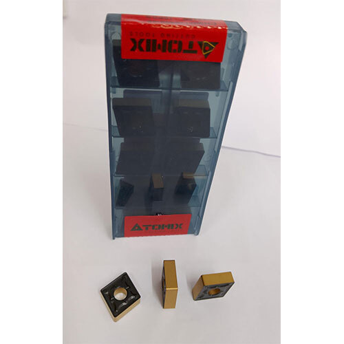 CNMG120408-45-AX3150 - Metal Turning Insert, Sizes Available, Golden Color, Polished Surface for Industrial Applications