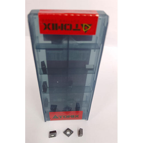 CCMT060208-SL1 -AX3200 Turning Insert - Metal, Sizes Available, Silver Color, Polished Surface | Industrial Application Design