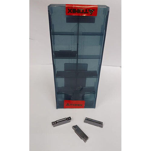 MGMN500-M - Metal, Sizes Available, Silver | Polished Surface for Industrial Application - Parting Insert with Precision Performance