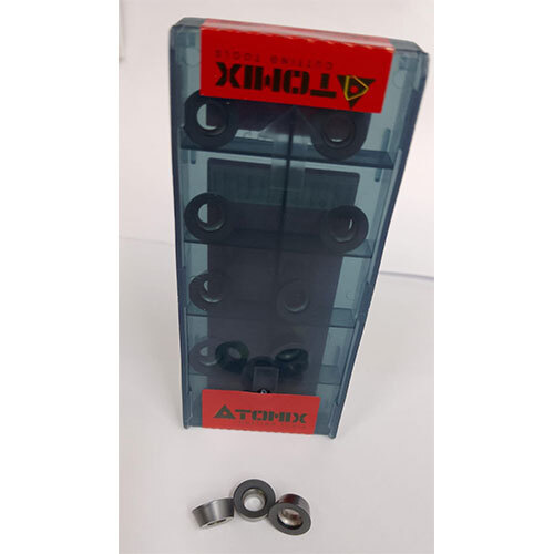 RDKW10T3MO-QBG- AX3200 Milling Insert - Stainless Steel, Sizes Available, Silver Color, Polished Surface | Industrial Application