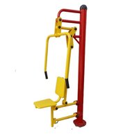 Single Chest Press - Material: Ss/iron
