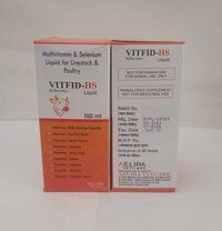 Multivitamin & selenium liquid for livestock & poultry  long acting