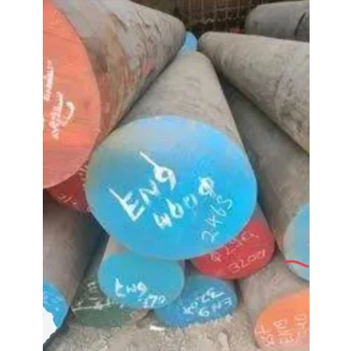 EN 9 Round Alloy Steel Bar - Alloy Steel, Polished Finish, Round Design | Ideal for Structural Applications with Enhanced Strength and Durability