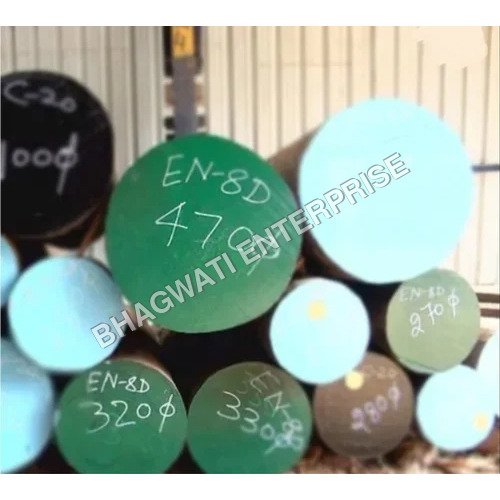 En8 Forged Round Bar - Finish: Coated