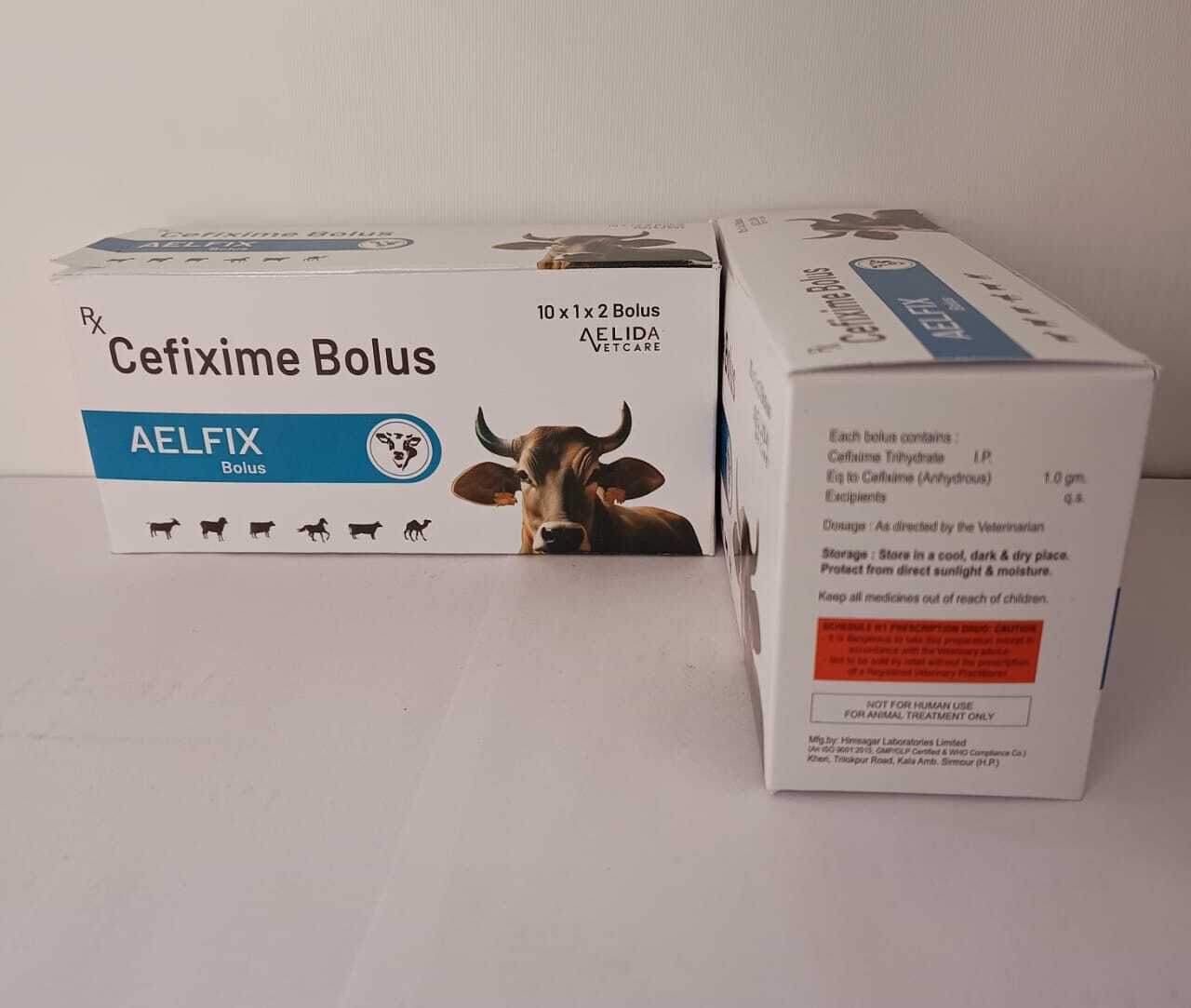 cefixime bolus  long acting