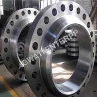 Ms Forged Pipe Flanges - Astm A105 Grade, Polished Mild Steel, Round Shape | High Quality For Industrial Applications