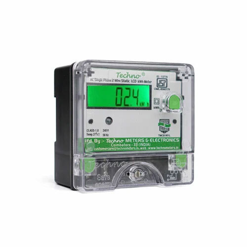 Single Phase Din Rail Mount Energy Meter