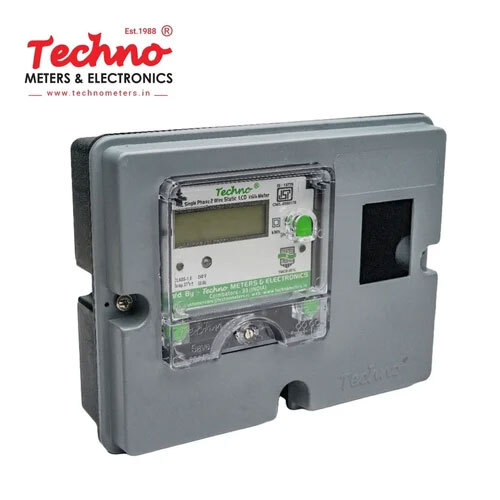 Techno Single Phase Wall Mount Energy Meter