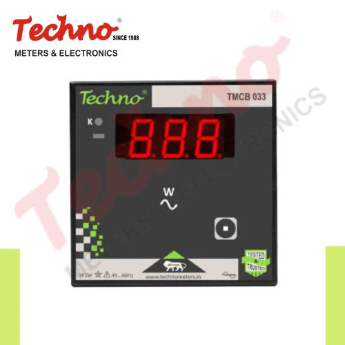 Single Phase Programmable Digital Watt Meter