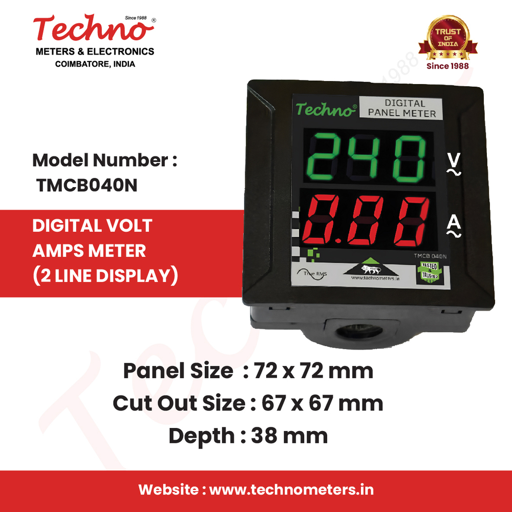 Digital Volt Ampere Meter