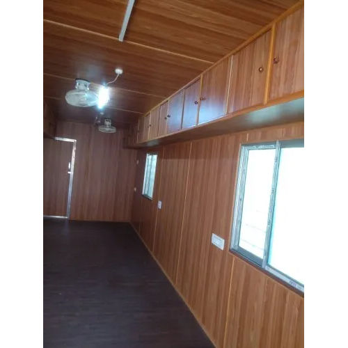 Blue 40X8 Prefabricated Office Cabin