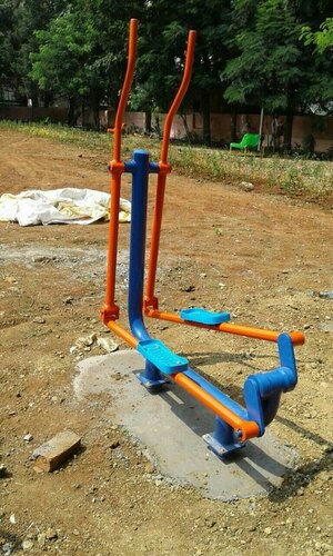 CROSS TRAINER - Durable HDPE Material, 8x12 Feet | Engaging Outdoor Playground Equipment for Active Play