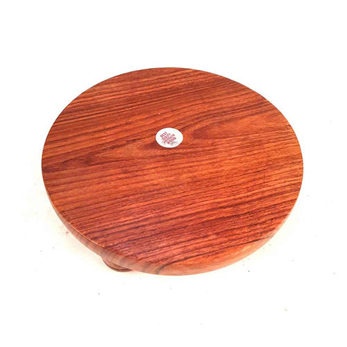 Brown 9 Inch Wooden Chakla