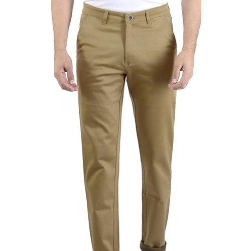 Mens Cotton Casual Chino Trouser