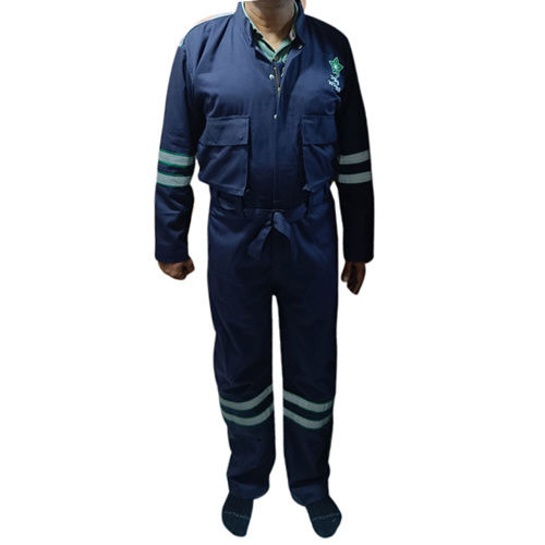 Mens Fr Coverall Boiler Suit With Reflective Tape - Color: Different Available