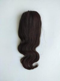 Mirage Hair Topper - 100% Natural Human Hair, 16 Inch Wavy Style | Clip-In, Remy Quality, Natural Brown Color