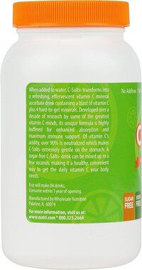 C-Salts Buffered Vitamin C Powder Supplement  Original 8oz