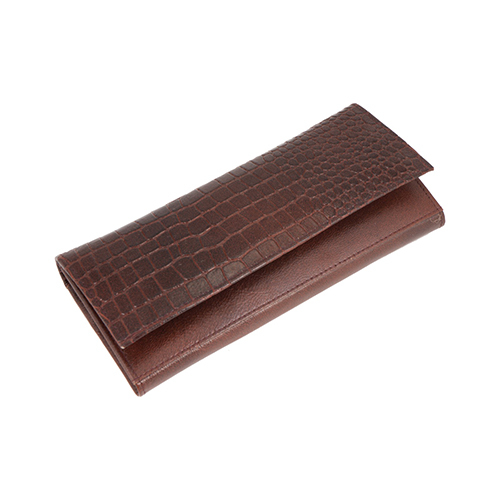 Ladies Casual Tan Clutch