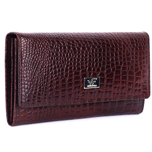 Ladies Designer Leather Hand Clutch