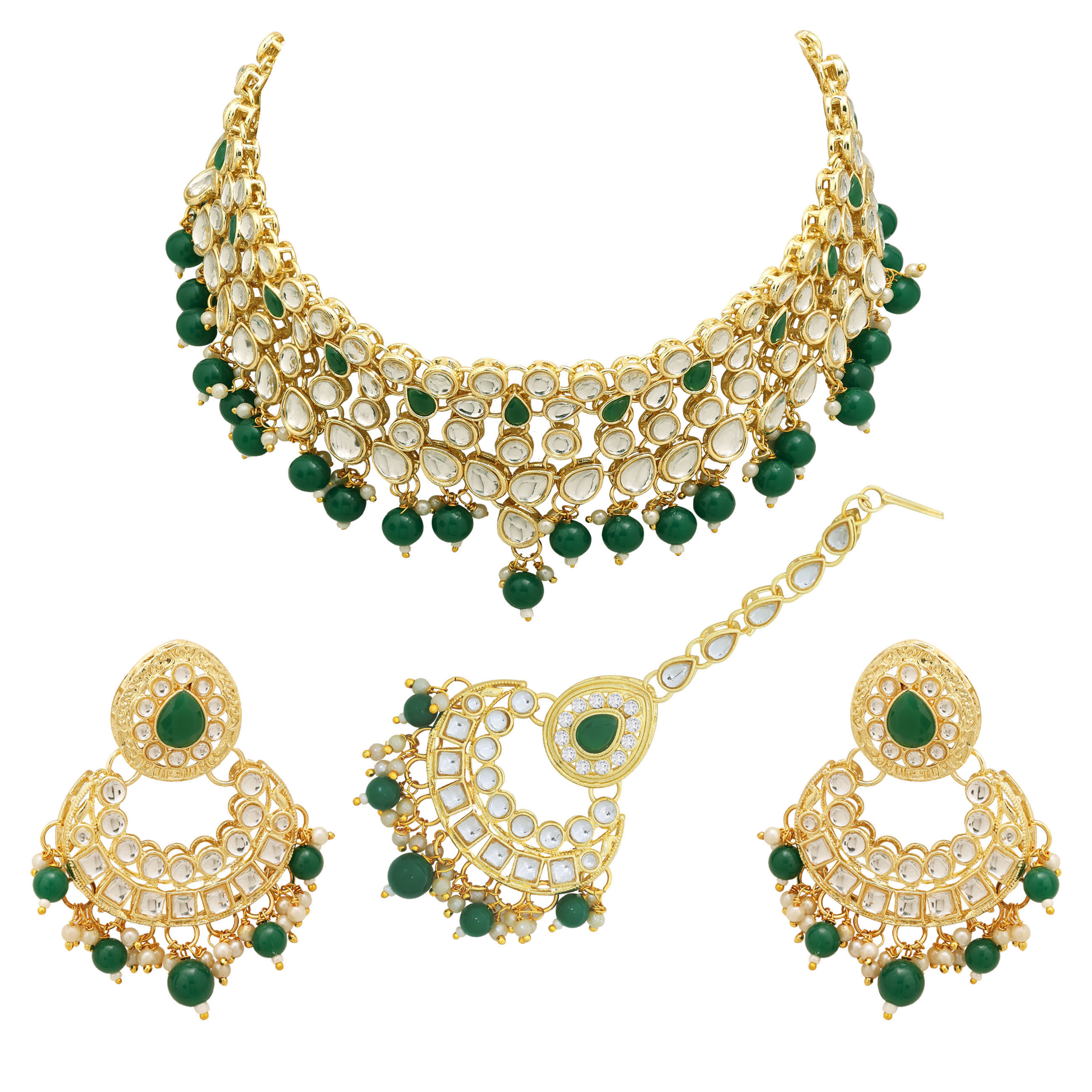 Classic Elegance Kundan Set For Women & Girls