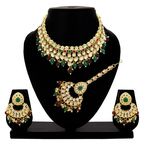 Classic Elegance Kundan Set For Women & Girls.