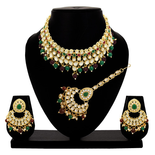 Classic Elegance Kundan Set For Women & Girls
