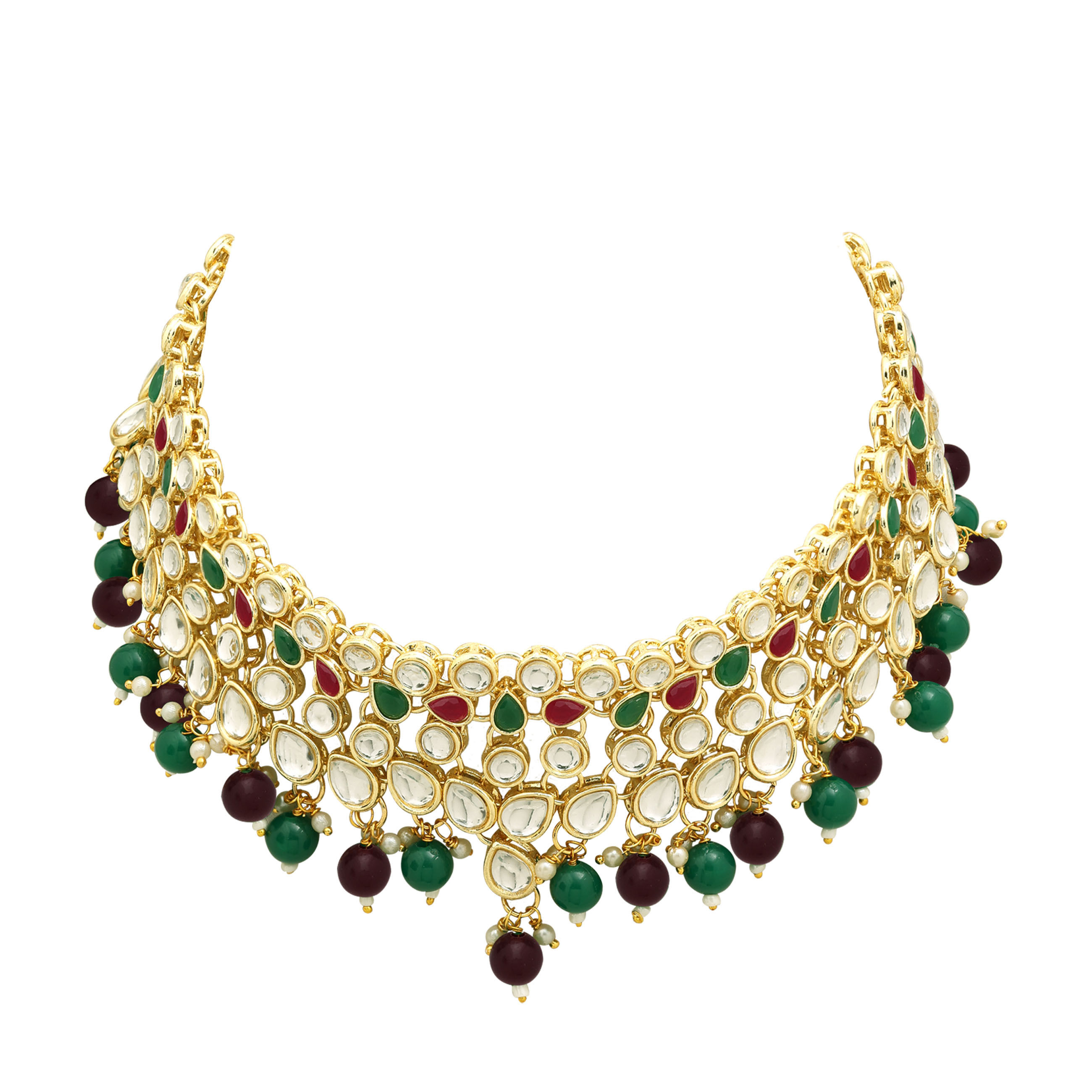 Classic Elegance Kundan Set For Women & Girls.