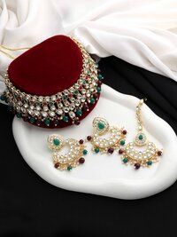 Classic Elegance Kundan Set For Women & Girls.