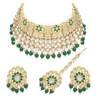 Royal Chandbali Kundan Choker Necklace Set