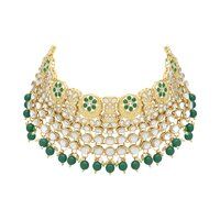 Royal Chandbali Kundan Choker Necklace Set