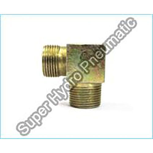 Golden Mild Steel Male Elbow