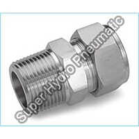 Grey Compression Male Connector
