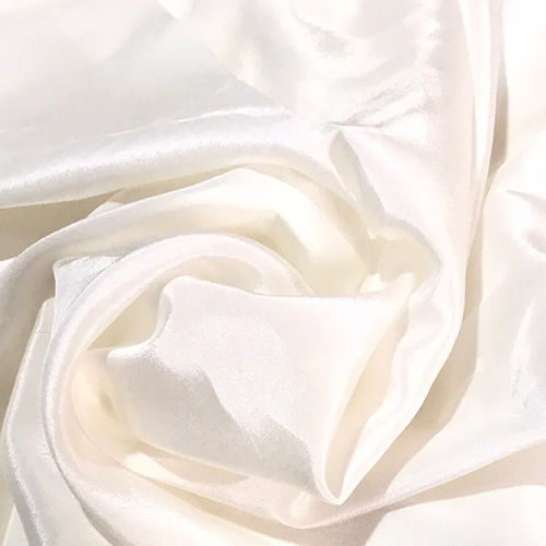 White Viscose Crepe Fabric