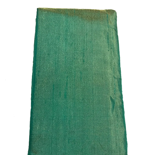 Green Tissue Raw Silk