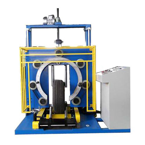 Semi-Automatic Industrial Tyre Packing Machine