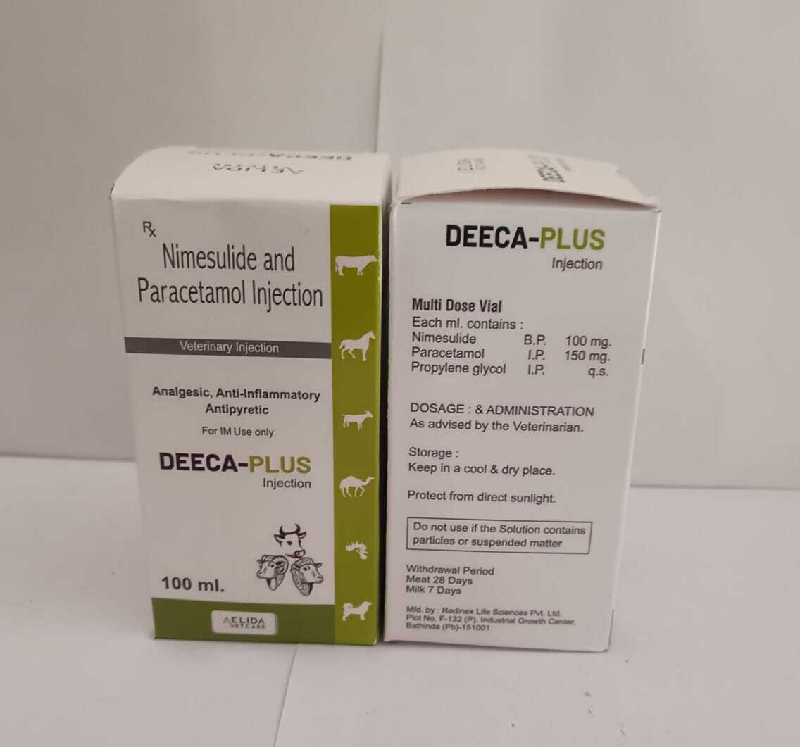 Nimesulide  and Paracetamol injection long Acting