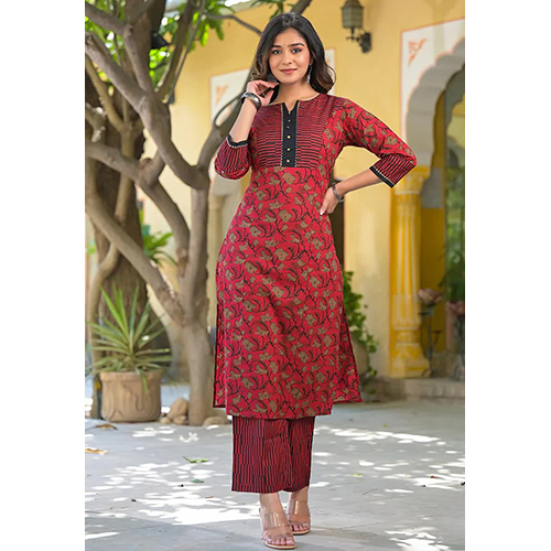 Kurti Plazzo Set