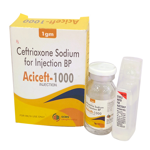 1 GM Ceftriaxone Sodium For Injection BP