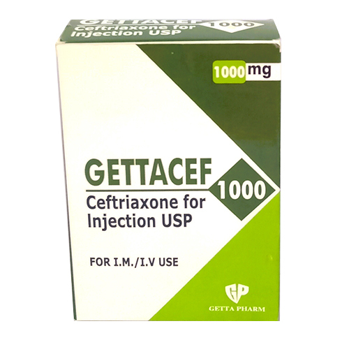1000 MG Ceftriaxone For Injection USP