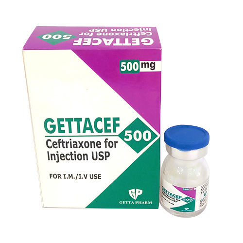 500 Mg Ceftriaxone For Injection Usp - Physical Form: Liquid at Best ...