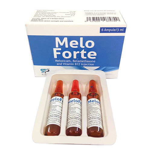 3 Ml Meloxicam Bethamethasone And Vitamin B12 Injection - Physical Form: Liquid